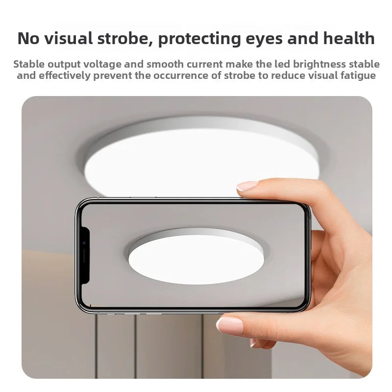 Modern LED Ceiling Light Waterproof Dustproof Three Proof Light Kitchen Bedroom Bathroom Living R...