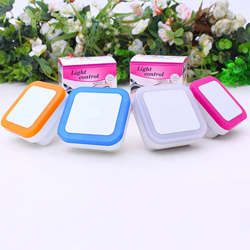 Wireless LED Night Light Sensor Lighting Mini EU/US Plug Night Lights For Children Room Bedroom L...