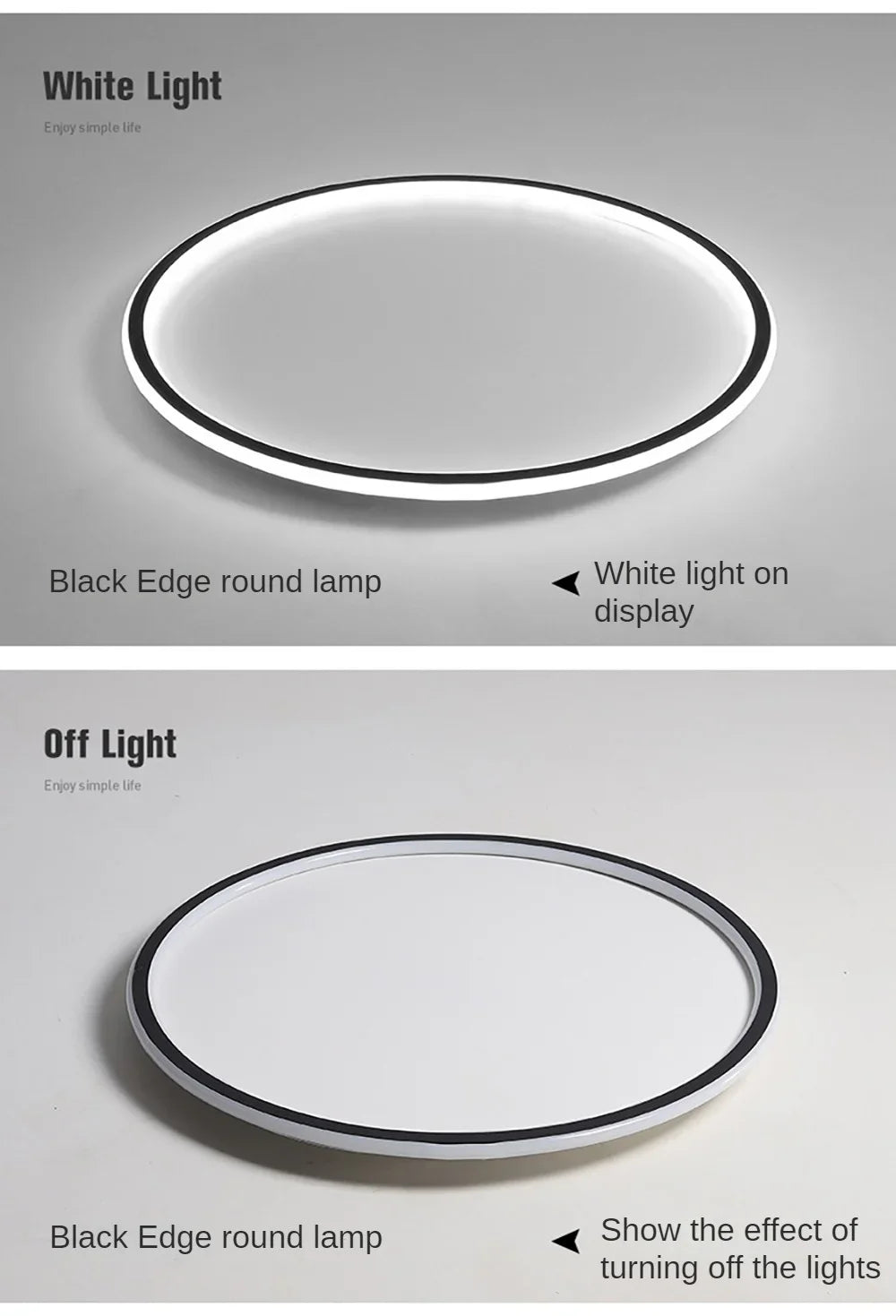Nordic Minimalist LED Ceiling Light For Bedroom Living Room Aisle Study Room Balcony Circular Remote Control Lighting Chandelier