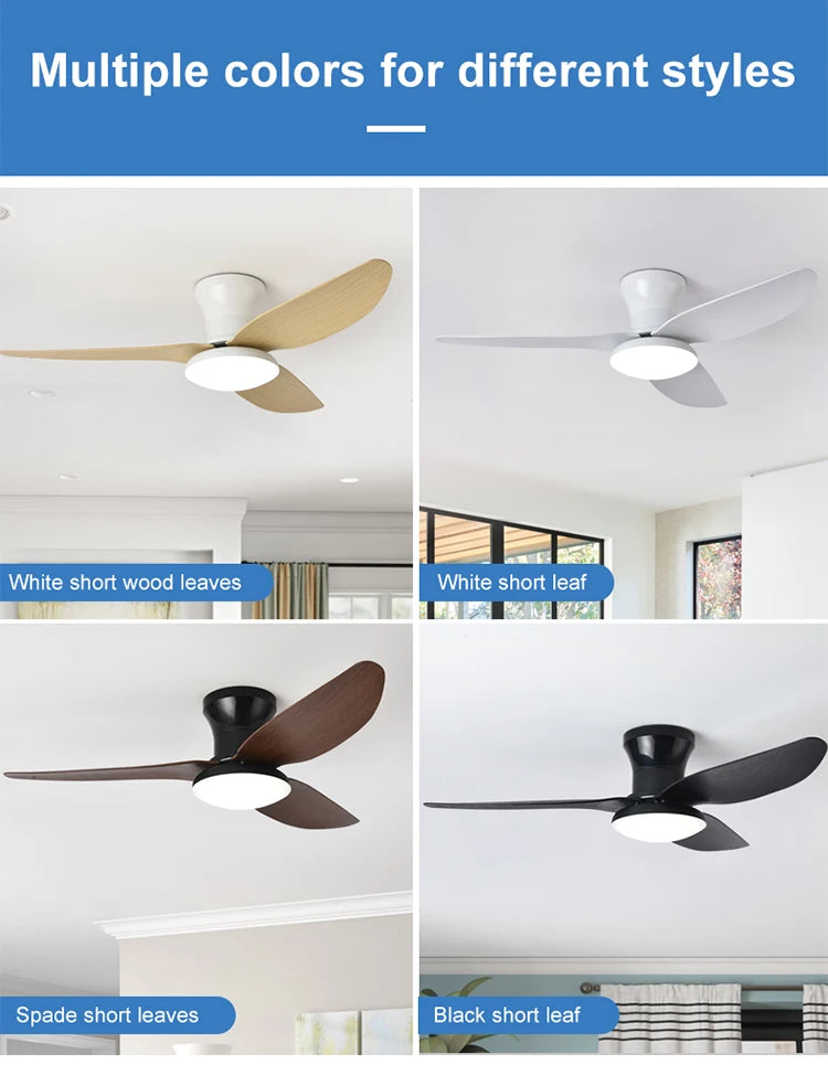 Bedroom fan light, ceiling fan light, high wind power ceiling, dining room, living room, househol...