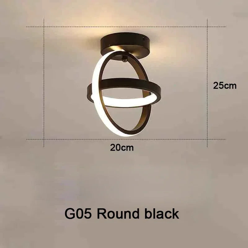 LED Strip Aisle Ceiling Lights Modern Minimalist Living Room Lamps For Balcony Entrance Staircase Home Decor corridor...