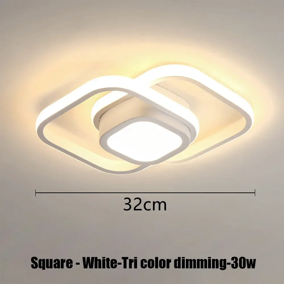 LED Strip Aisle Ceiling Lights Modern Minimalist Living Room Lamps For Balcony Entrance Staircase Home Decor corridor...