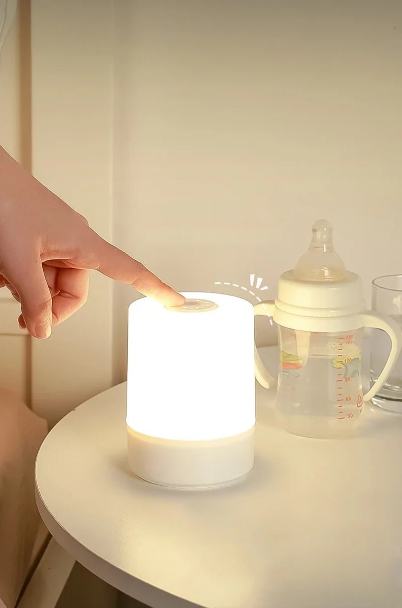 Led Night Lights Bedside Dimmable Charging Desktop Night Lamps Bedroom Bedside Lighting Decoratio...