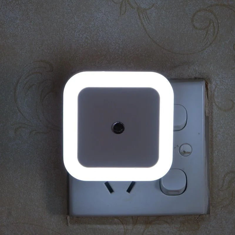 Wireless LED Night Light Sensor Lighting Mini EU/US Plug Night Lights For Children Room Bedroom L...