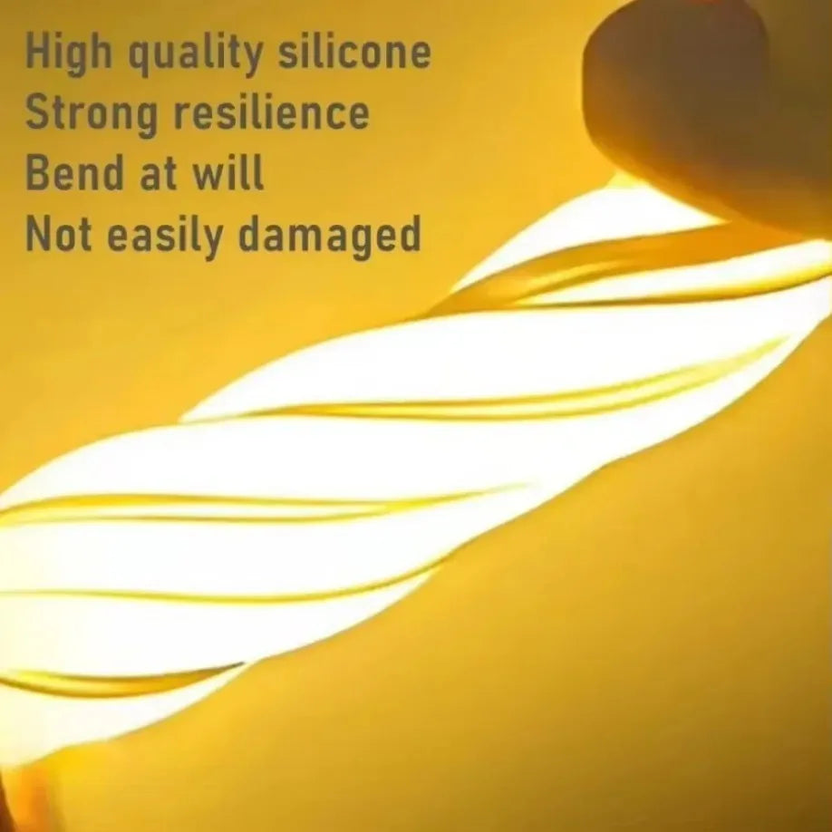 COB LED Lamp Strip FOB LED Tape 288LEDs/m Switch/Dimmable Power EU Plug RA90 Outdoor IP65 Wa...