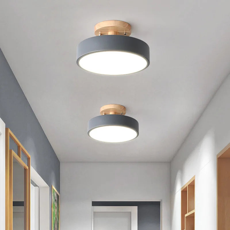 Minimalist aisle Ceiling light corridor Lamps Scandinavian personality creative entrance hall ceiling lamp balcony ceiling light
