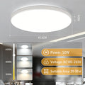 Led Ceiling Lamp Modern Ceiling Chandelier 220V Led Panel Lighting Fixture For Bedroom Kitchen Home Ultra Thin Ceiling Lights