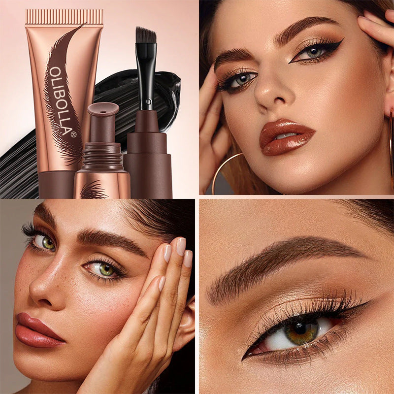 Tear And Pull Eyebrow Gel Eyebrow Cream Waterproof