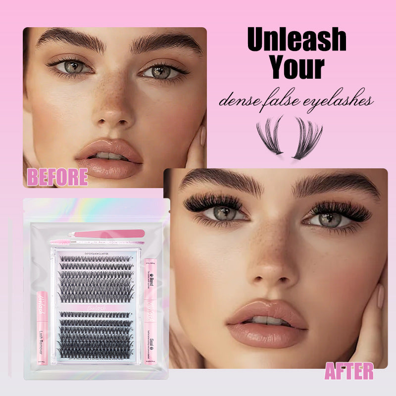 Cross-border Bestseller 30D40D Single-cluster False Eyelashes