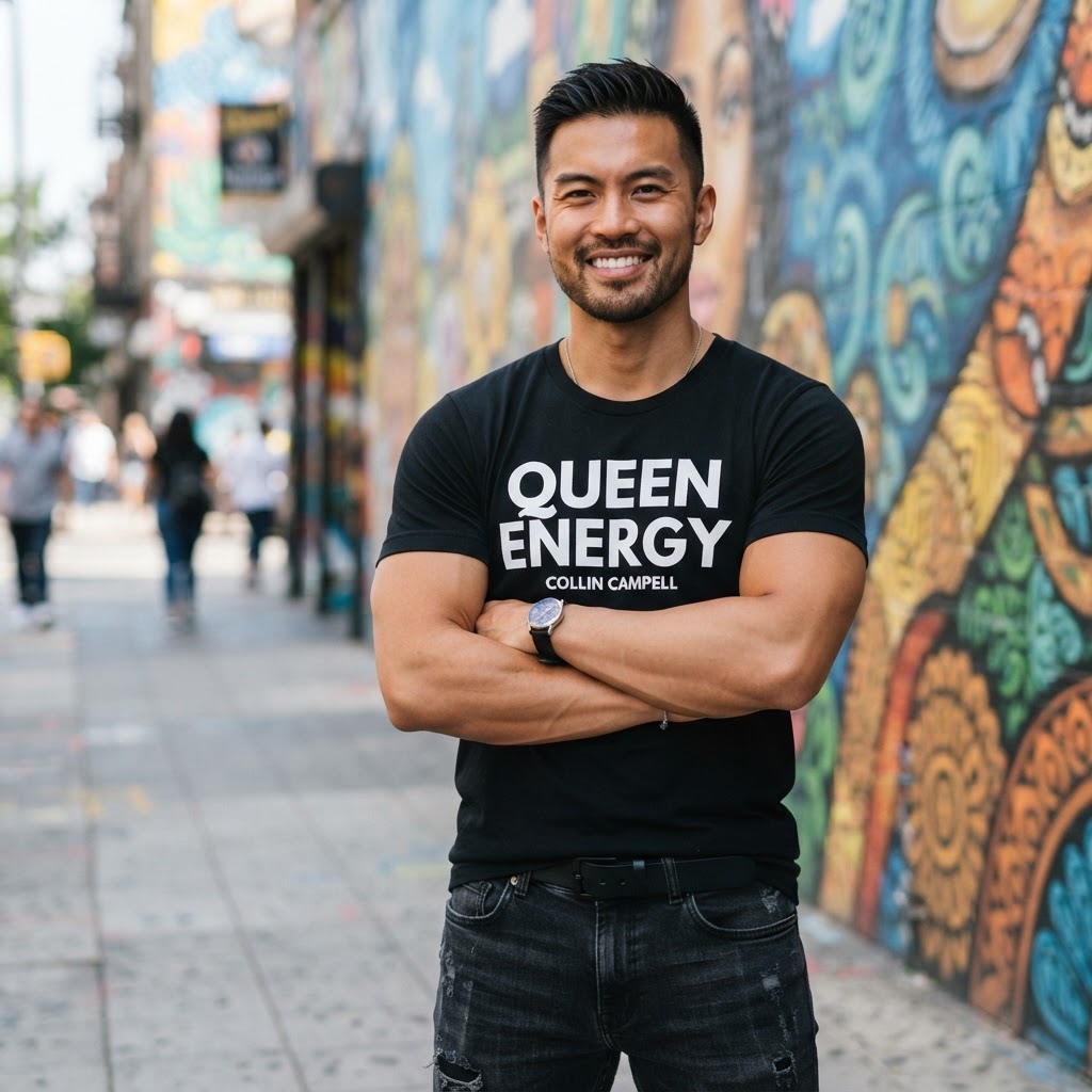 Queen Energy — Premium T-Shirt | COLLIN CAMPELL product image