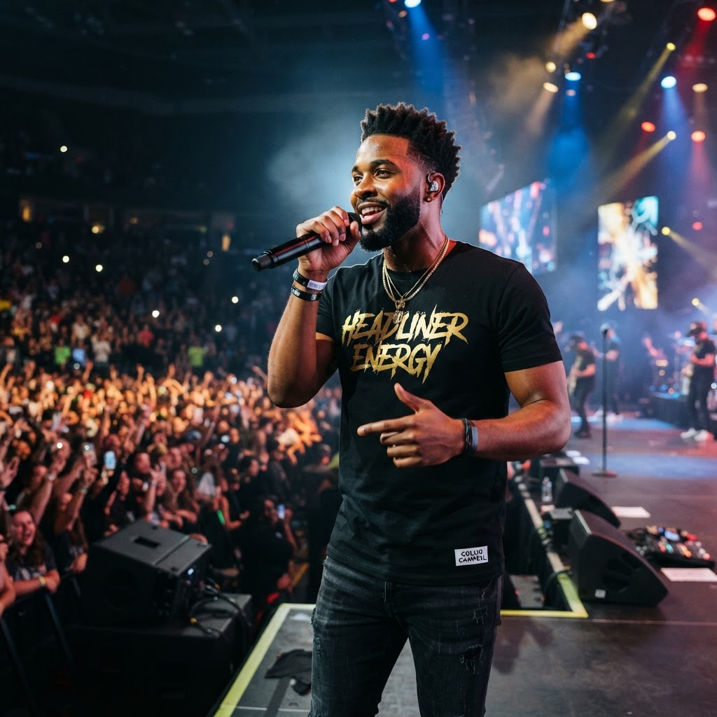 Headliner Energy — Premium T-Shirt | COLLIN CAMPELL product image