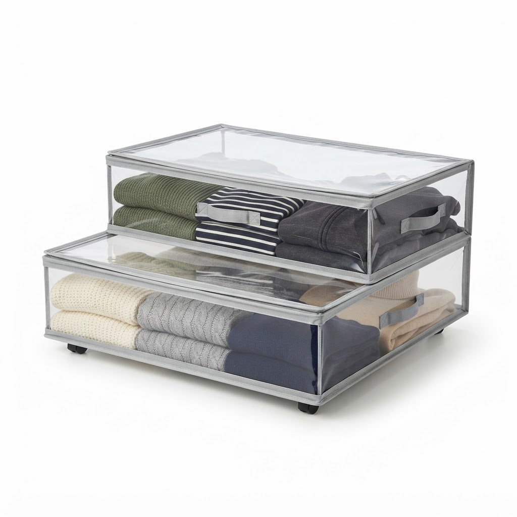 Bed Under-Bed Storage Drawers (Set of 2)