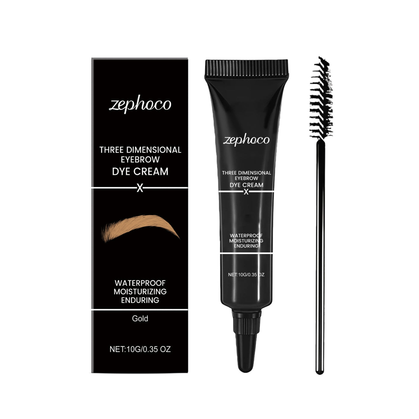 Three-dimensional Modified Eyebrow Dyeing