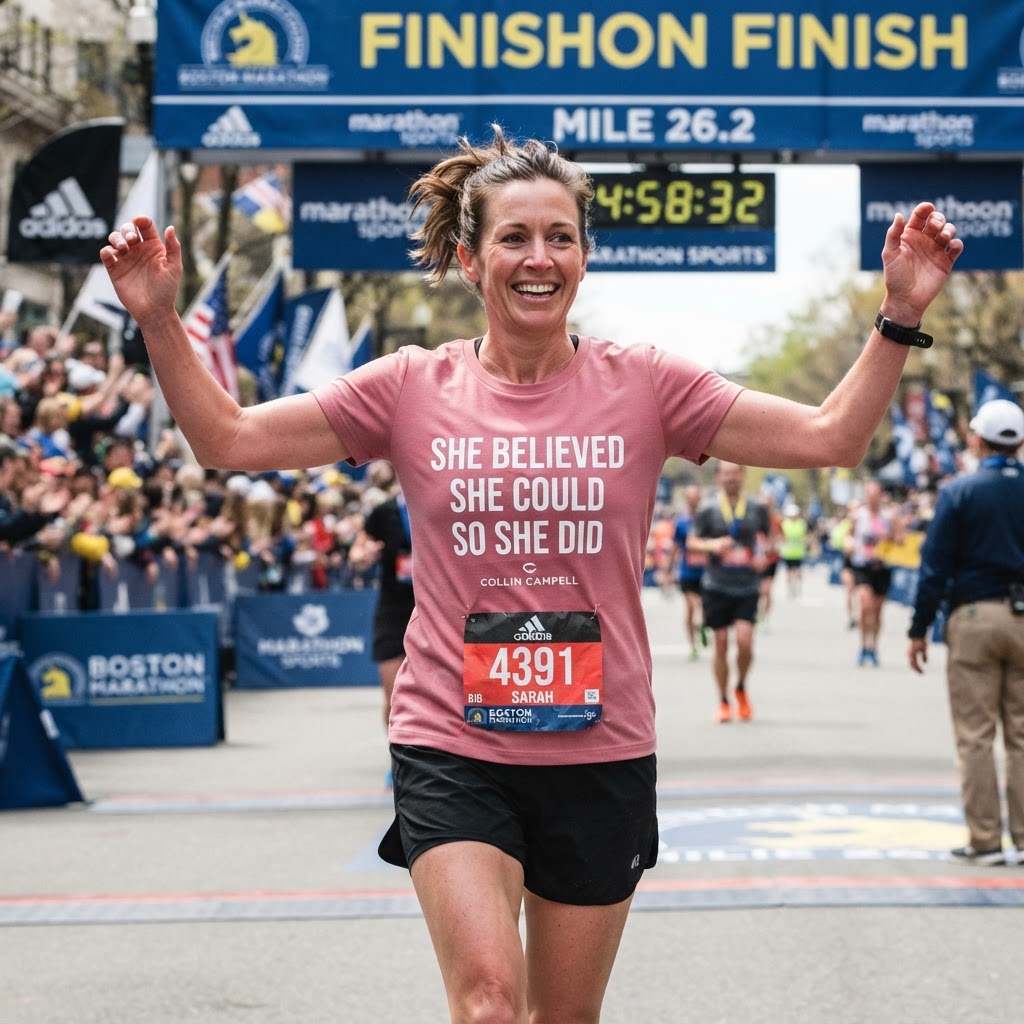 She Believed She Could So She Did — Premium T-Shirt | COLLIN CAMPELL product image