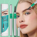 Microblading Eyebrow Pen,Waterproof Eye Brow Pen With 4-Fork-Tip Liquid Brow Pen For Natural Looking Defined Eyebrows,01,02,03