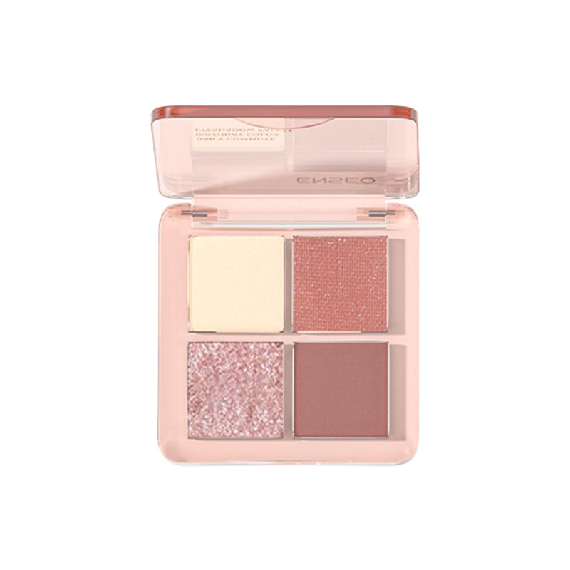 Four-color Eyeshadow Palette Smooth Matte Finish