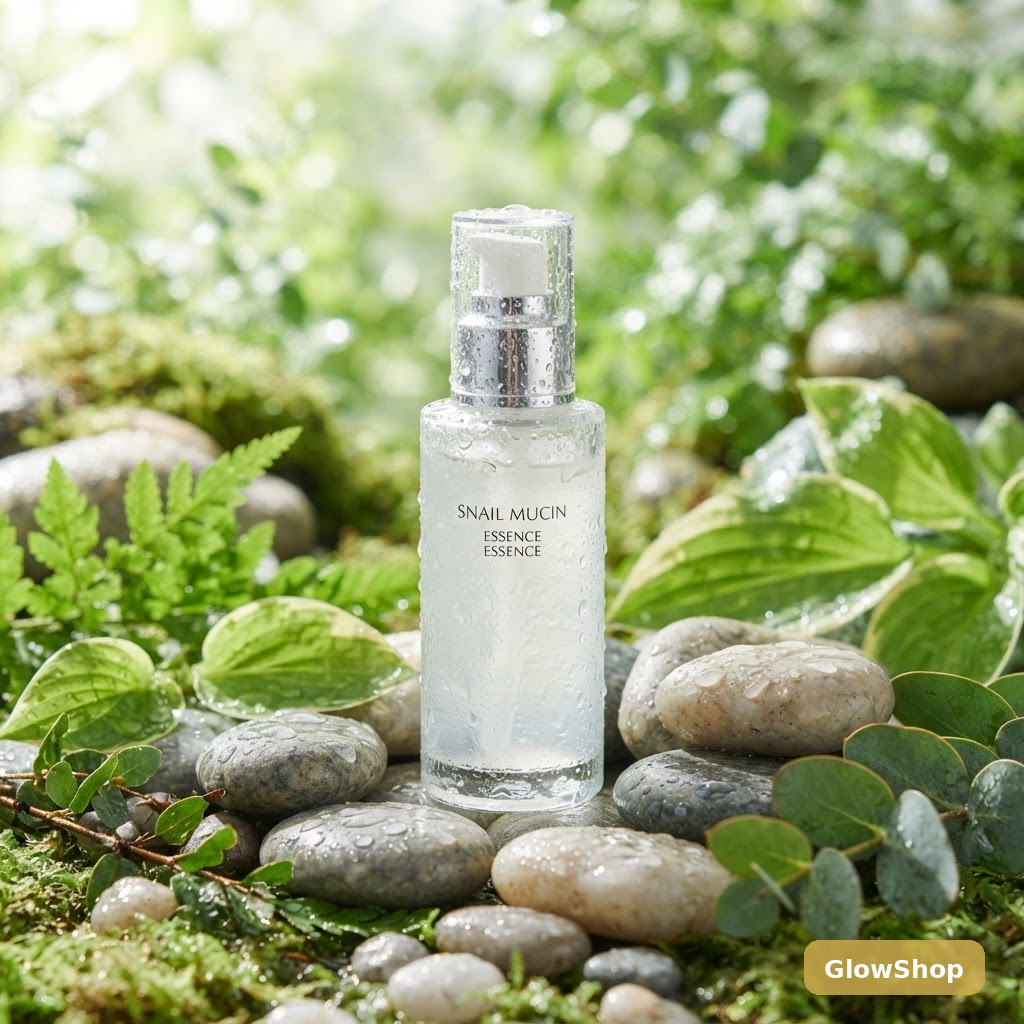 Snail Mucin Essence on stones