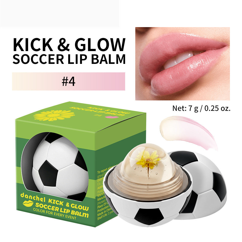 Flower-Color-Changing Moisturizing Lip Balm