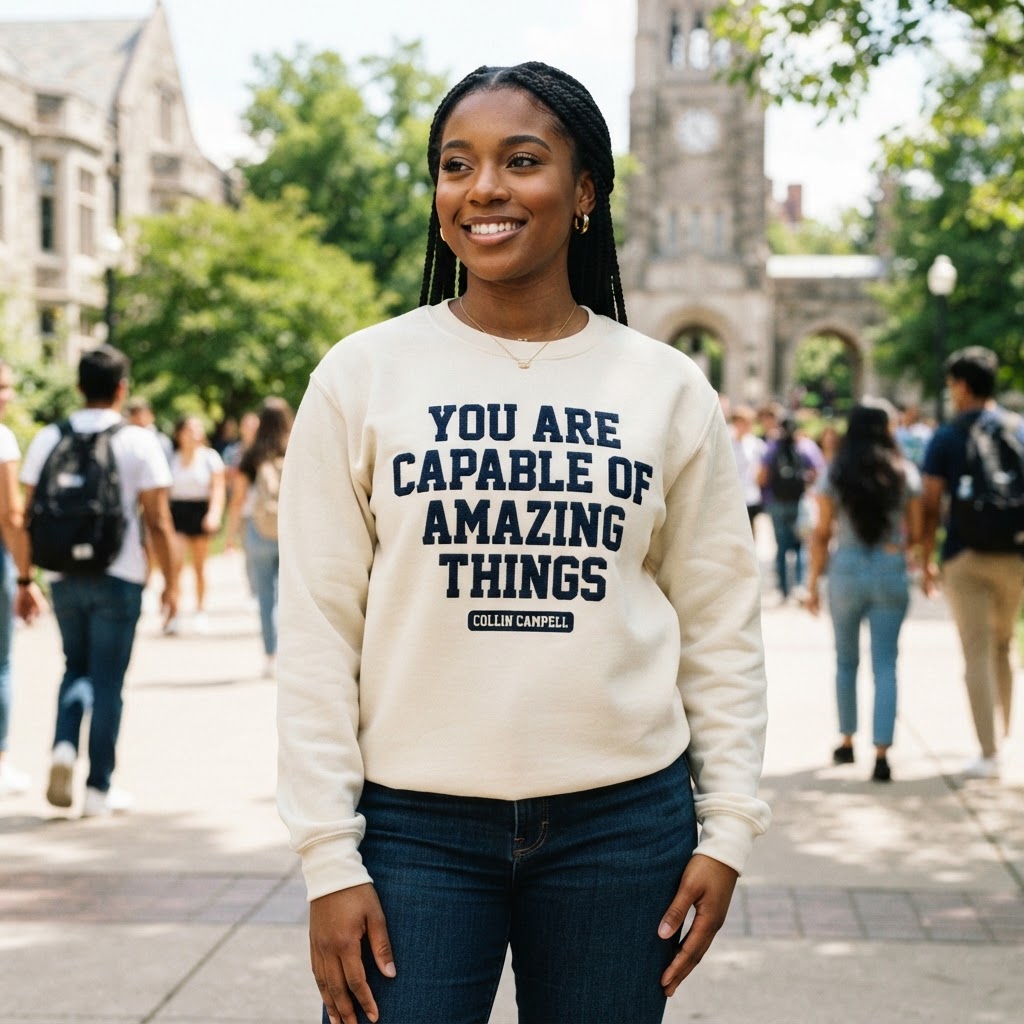 You Are Capable of Amazing Things — Premium Sweatshirt | COLLIN CAMPELL product image