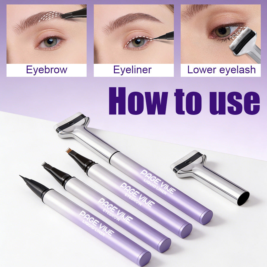 Long-lasting, Smudge-proof Brow, Lash, And Eyeliner All In One