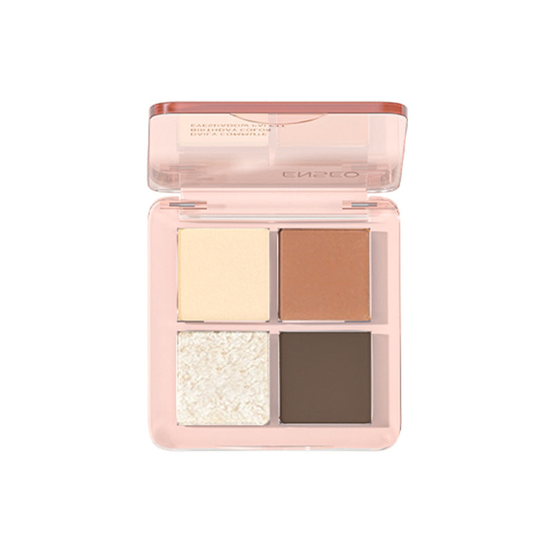 Four-color Eyeshadow Palette Smooth Matte Finish
