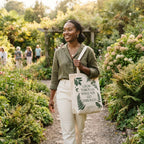 Grow Through What You Go Through — Botanical Tote Bag | COLLIN CAMPELL product image