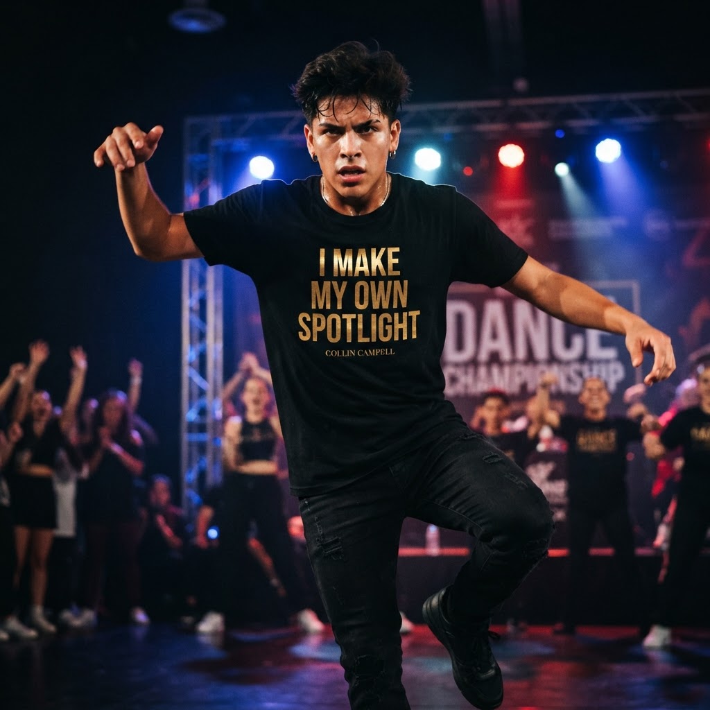 I Make My Own Spotlight — Premium T-Shirt | COLLIN CAMPELL product image