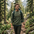 Stay Wild Mountain Sweatshirt — Premium Garment-Dyed | COLLIN CAMPELL product image