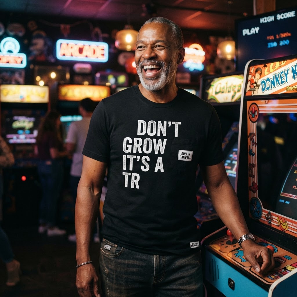 Don't Grow Up It's a Trap — Premium T-Shirt | COLLIN CAMPELL product image