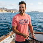 Salt Air & Salty Hair Coastal Tee — Premium Beach Vibe | COLLIN CAMPELL product image
