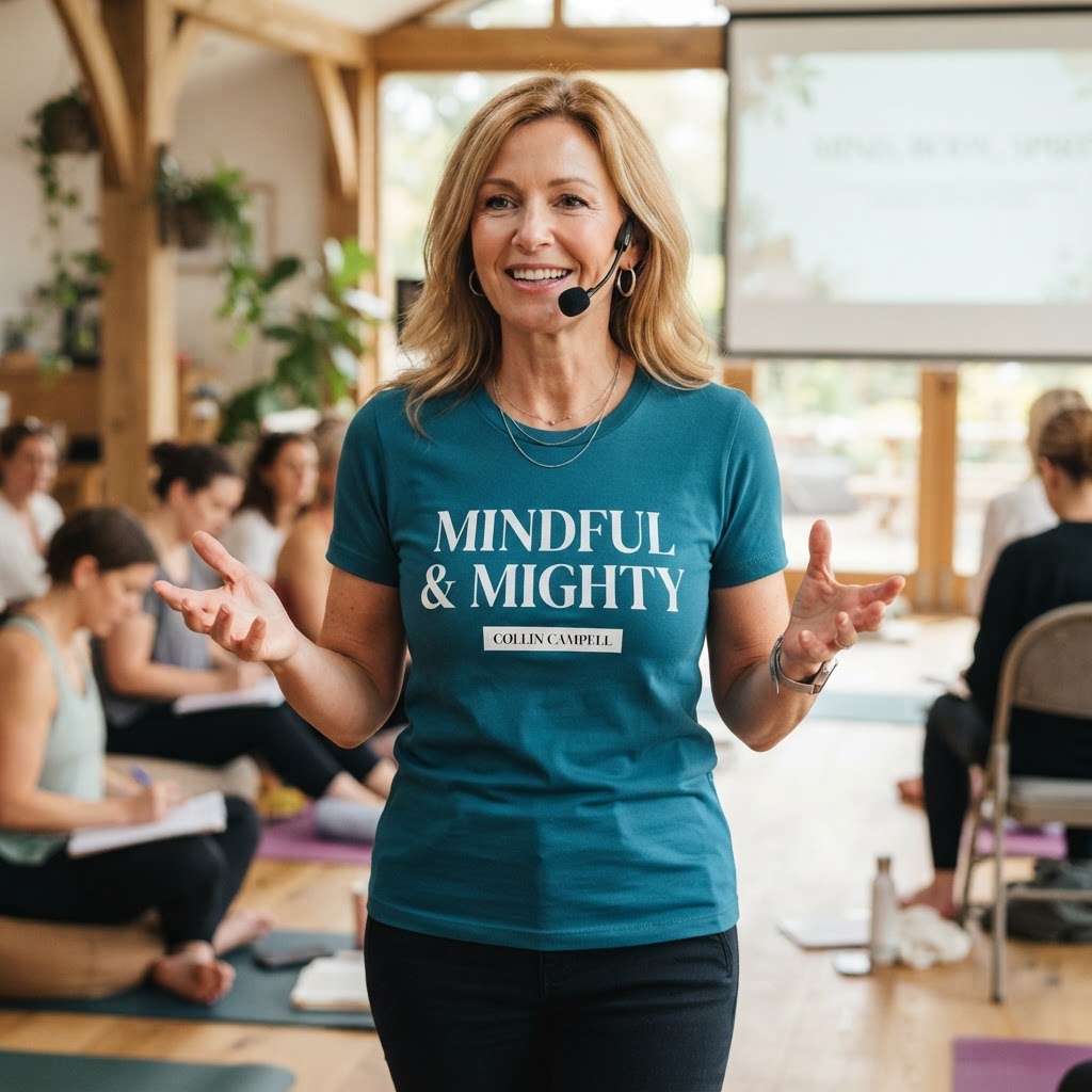 Mindful & Mighty — Premium T-Shirt | COLLIN CAMPELL product image