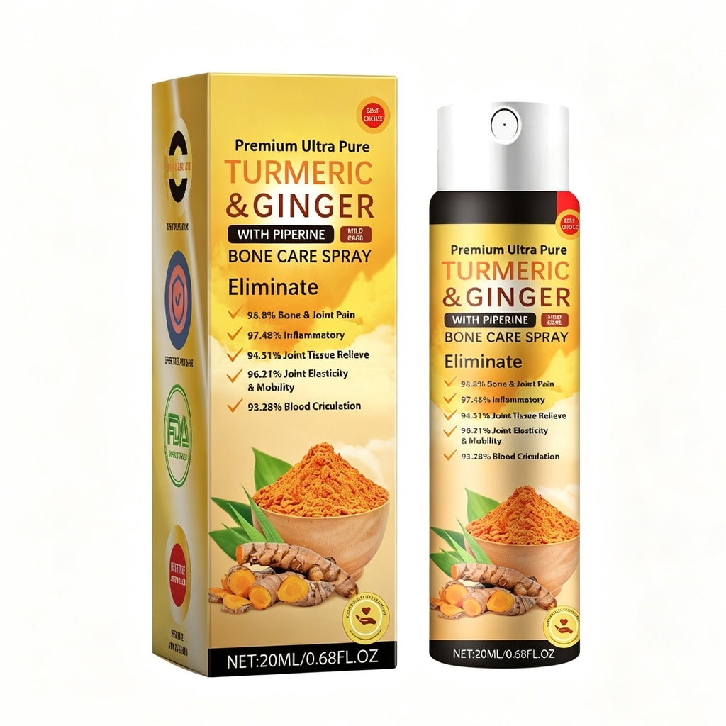 Turmeric Ginger Joint Relief Spray — Fast-Acting Herbal Mist for Joints & Muscles