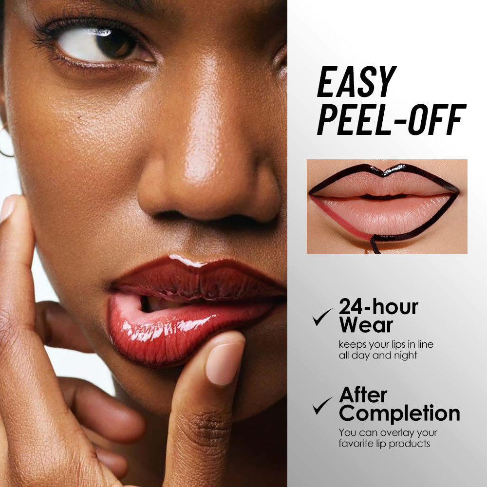Tear Off Lip Color Suit Matte Durable Fog Surface Lip Glaze Tear
