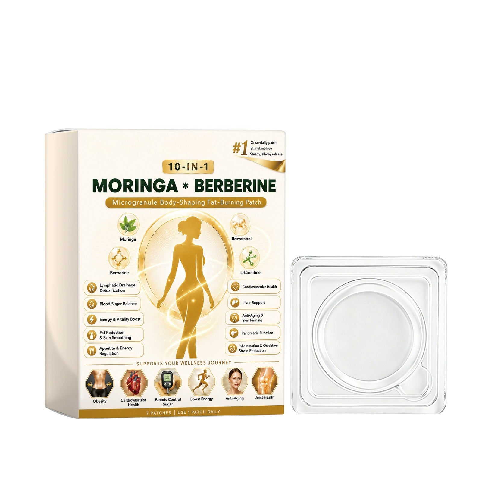 Body-shaping Microneedle Patch