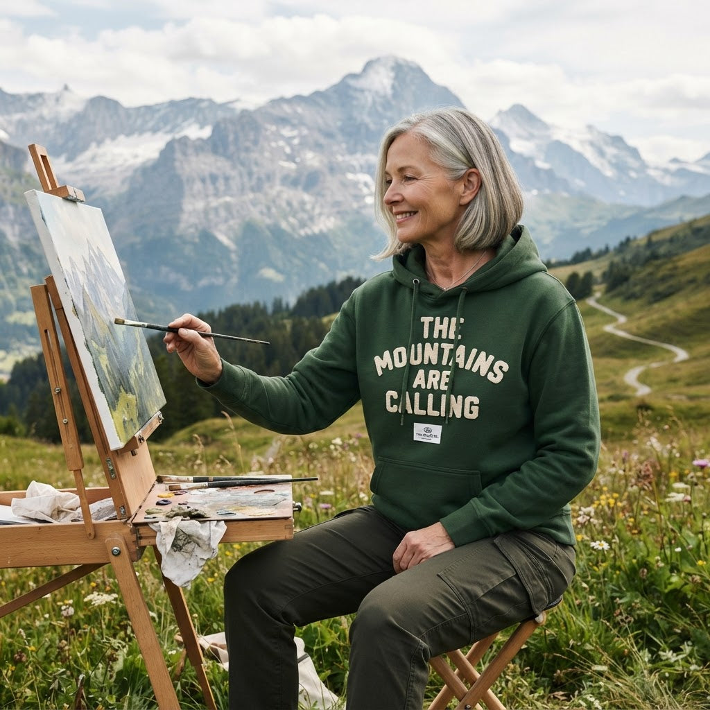 The Mountains Are Calling — Premium Hoodie | COLLIN CAMPELL product image