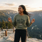 Stay Wild Mountain Sweatshirt — Premium Garment-Dyed | COLLIN CAMPELL product image