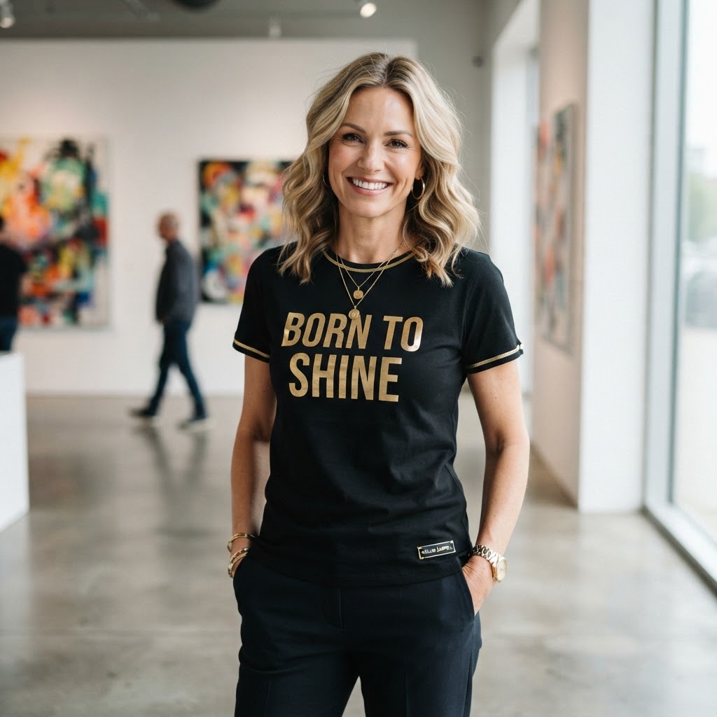 Born to Shine — Premium T-Shirt | COLLIN CAMPELL product image