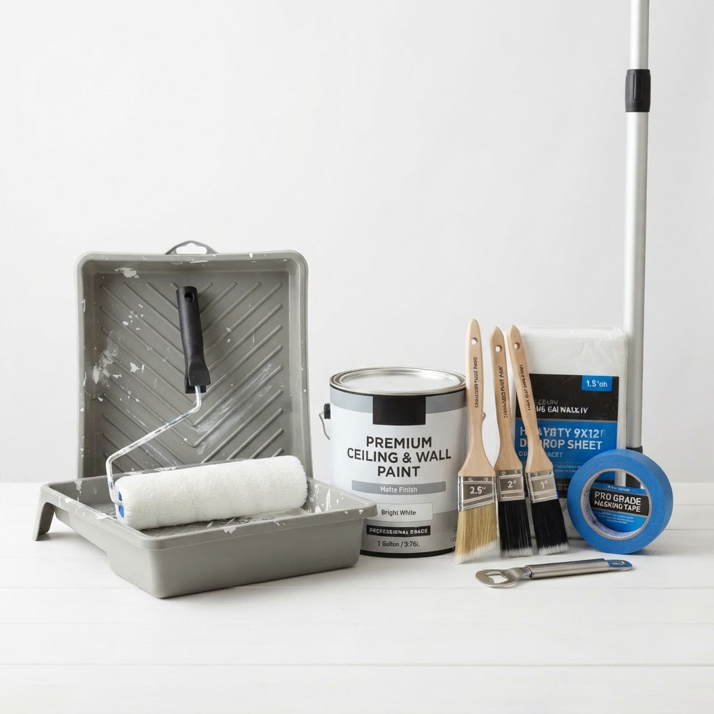 Ceiling & Wall Paint Supply Kit