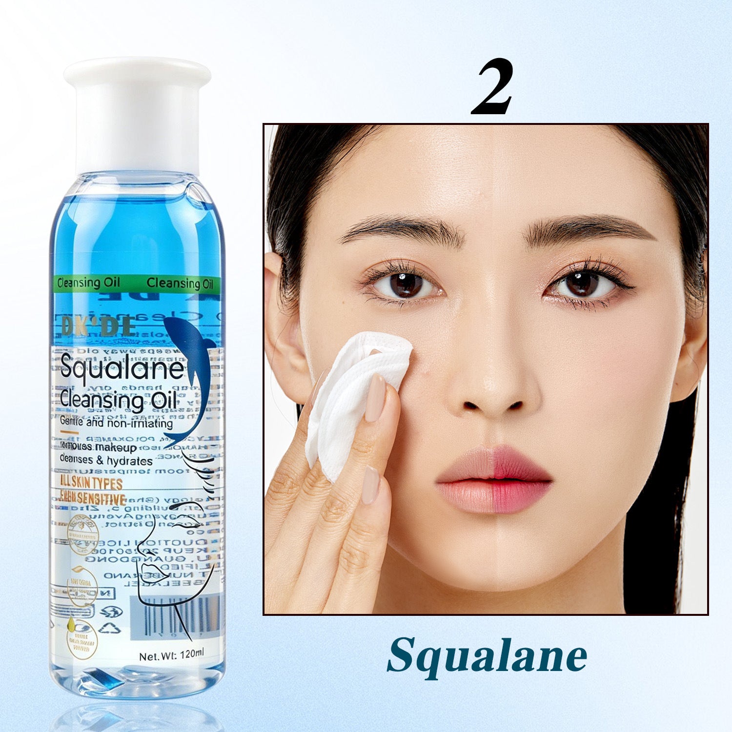3-Color Deep-Cleansing Makeup RemoverGentle And Non-Irritating