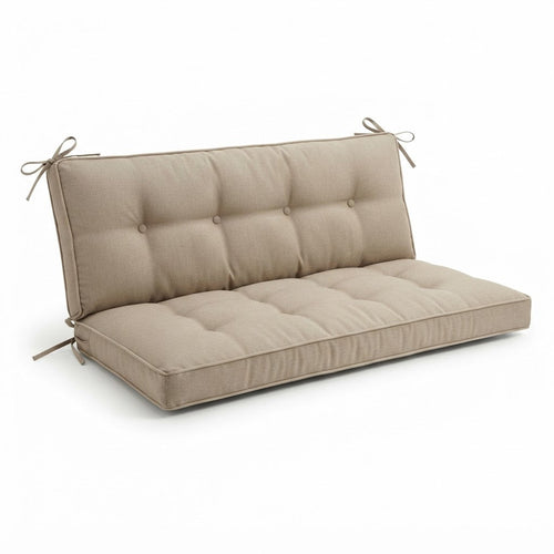 60 Inch Waterproof Porch Swing Cushion — 4 Inch Thick
