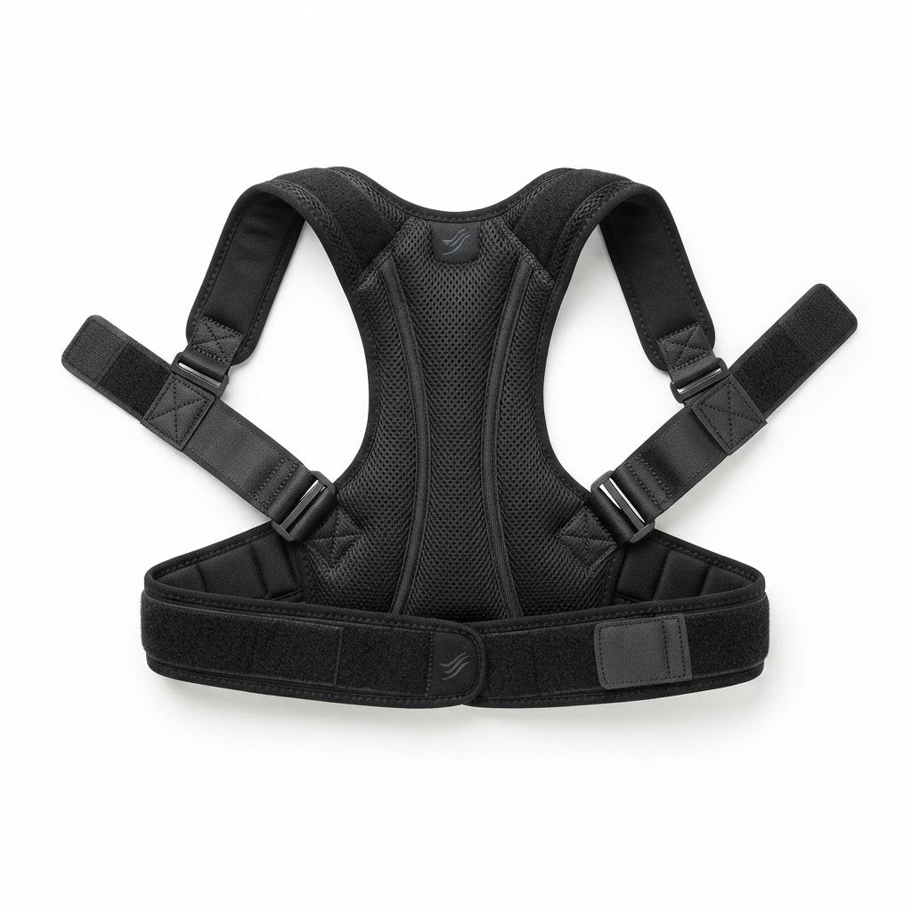 Adjustable Posture Corrector Back Brace — Breathable Support for Men & Women