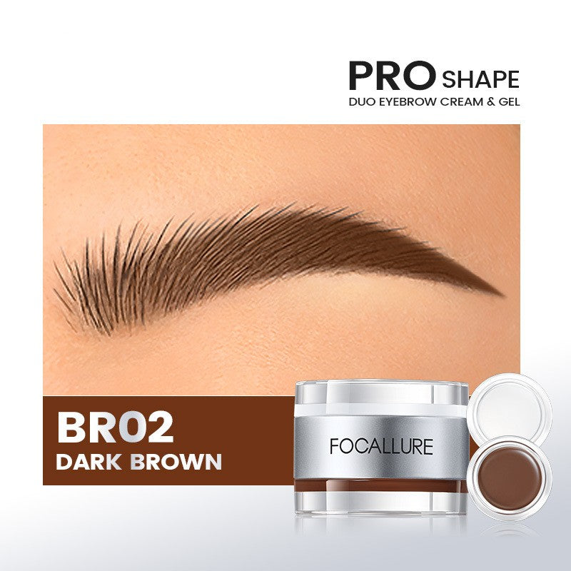 Double Layer Brow Cream Eyebrow Soap