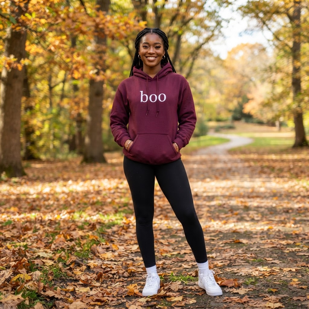 Boo Hoodie view 1