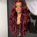 Hair Care Gift Set — Body Wave Human Hair Wig 13x4 HD Bu + Rice Nutrition Biotin & Caffeine In