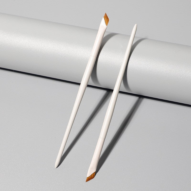 Bevel Fine Crouching Silkworm Ultra-thin Eyebrow Eyeliner Brush