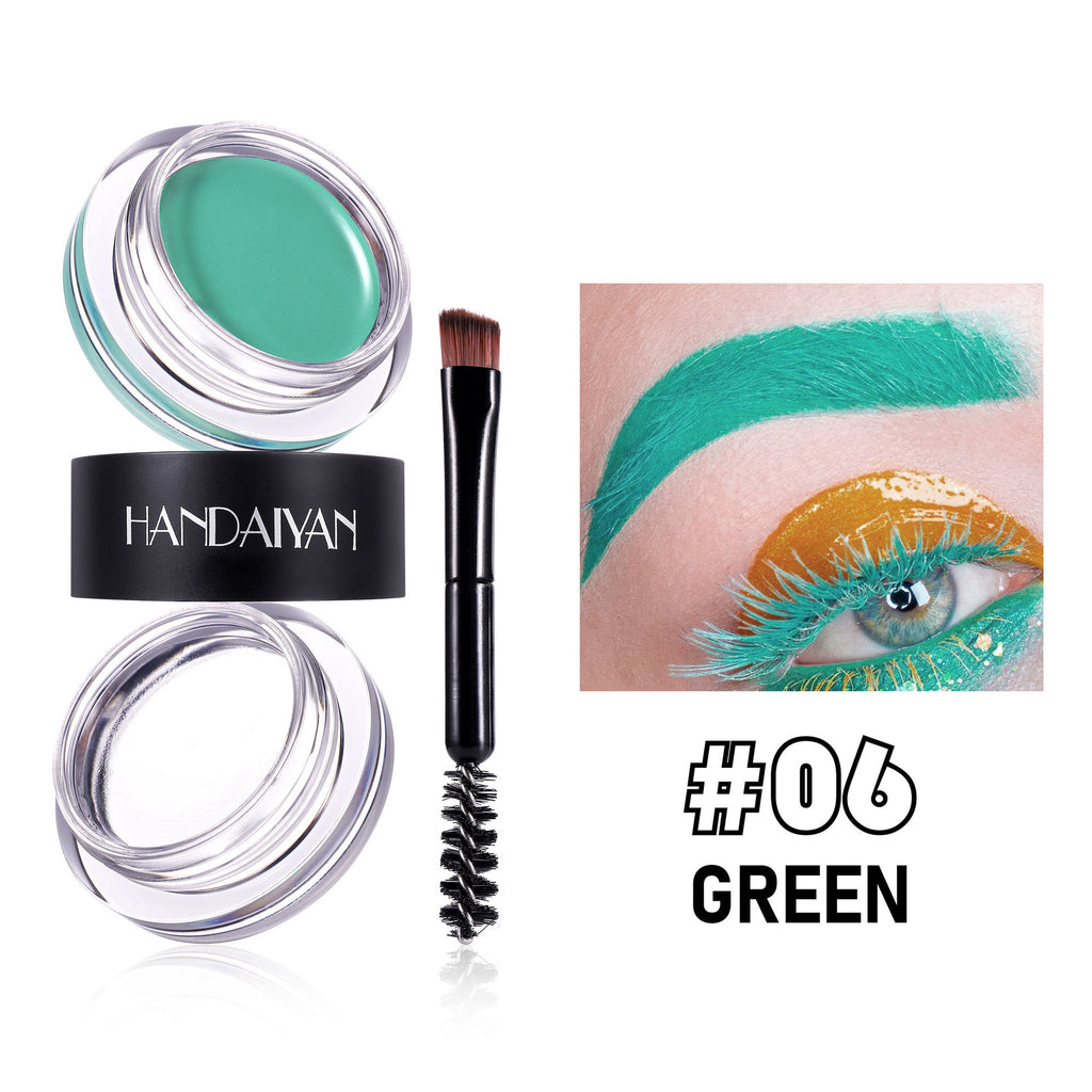 Effective Waterproof 2-in-1 8-color Eyebrow Cream