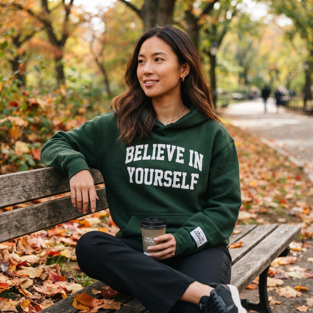 Believe in Yourself — Premium Hoodie | COLLIN CAMPELL product image