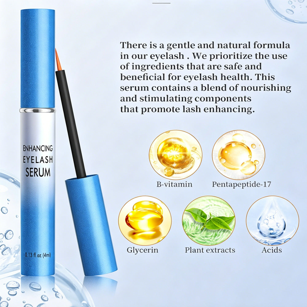 Eyelash Growth Serum,Eyelash Serum Black Thick Eyelash Serum