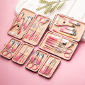 Gradient Color Nail Clippers Suit Stainless Steel Nail Clippers Cuticle Nipper