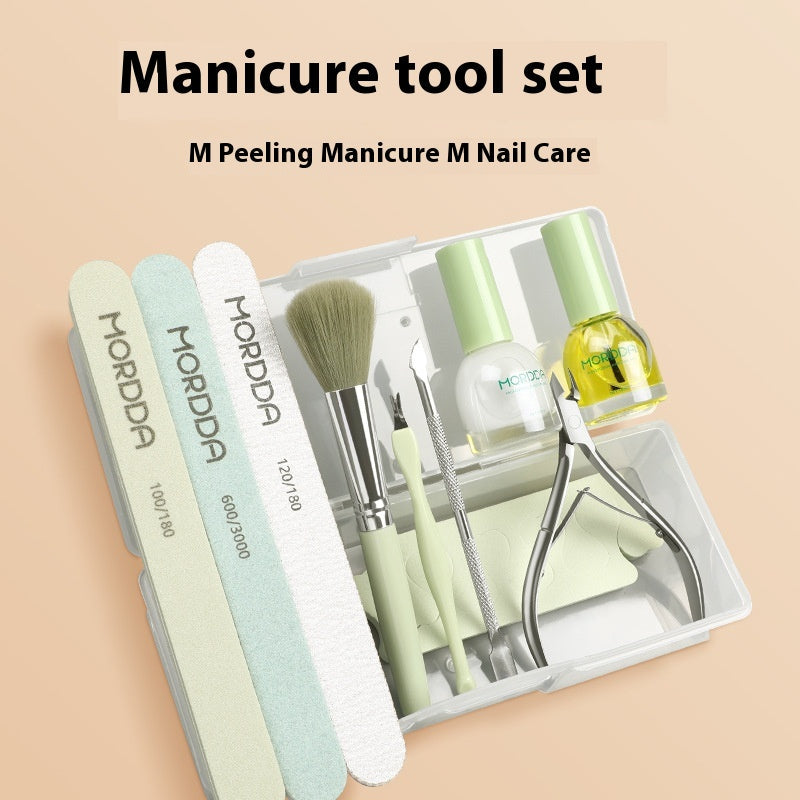 Nail Care Gift Set — Luxe Nail Cuticle Oil + Nail Care Full Set Cuticle Nipper S